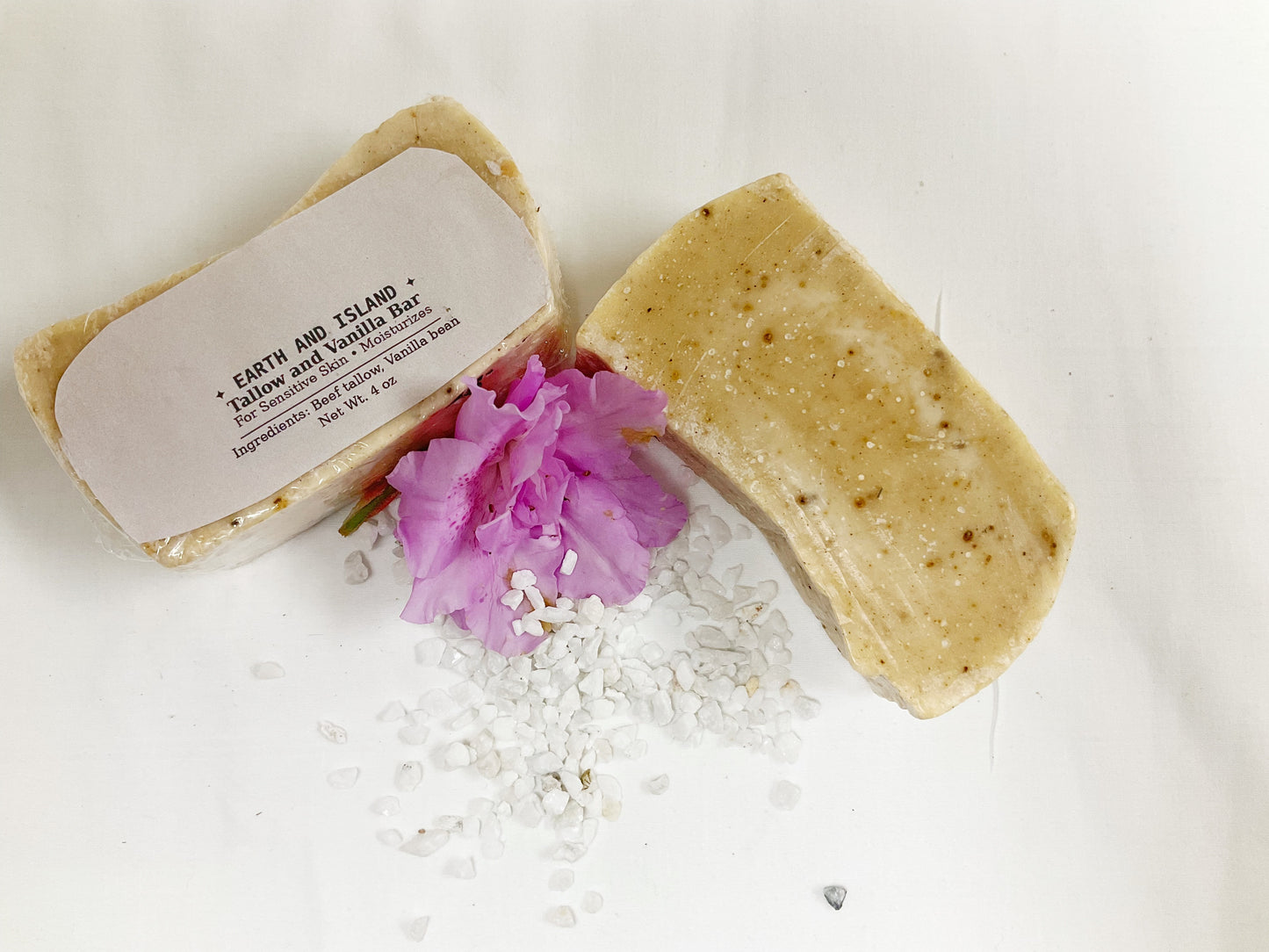 Earth and Island Tallow and Vanilla Soap