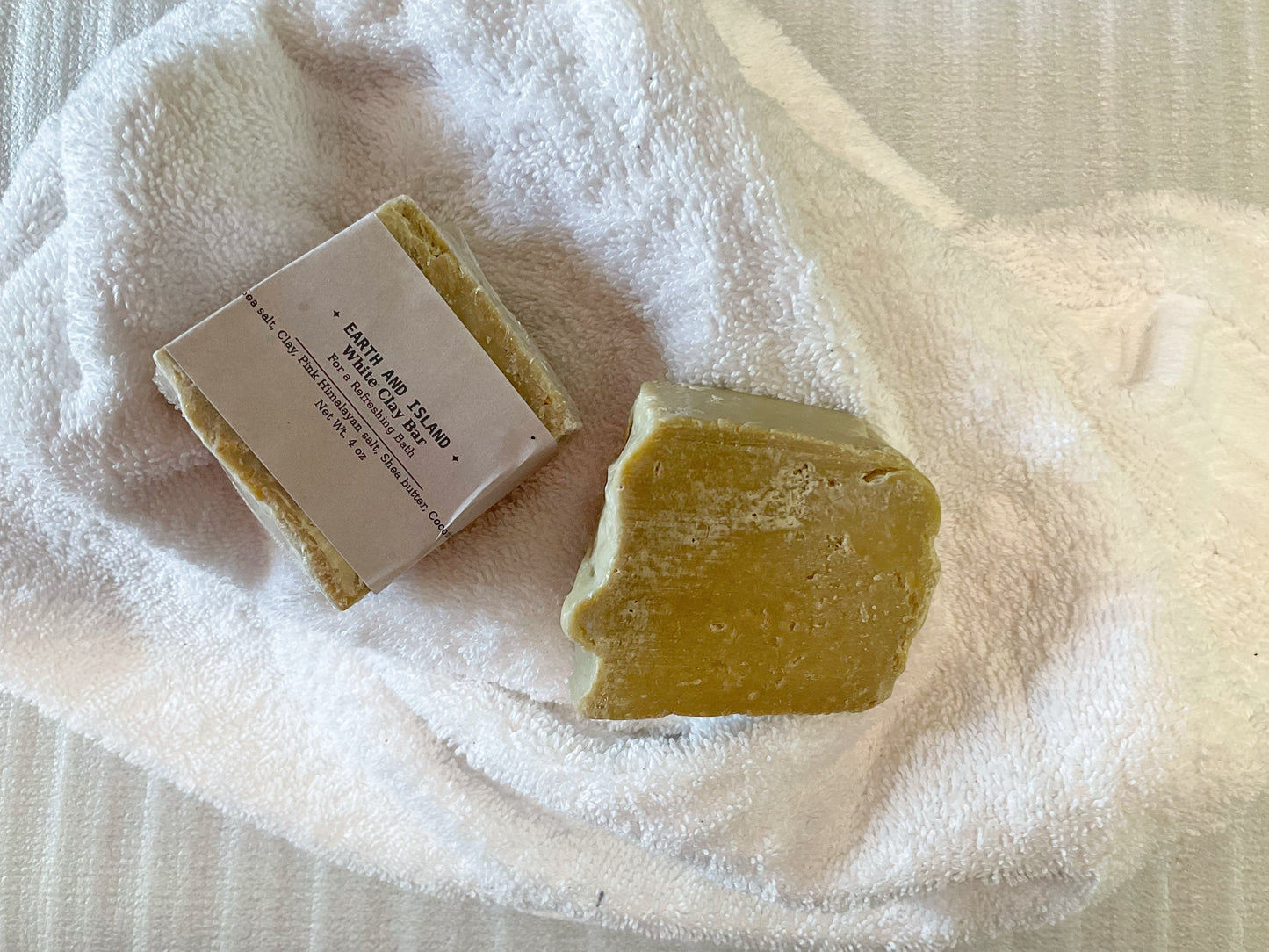 Earth and Island White Clay Bar Soap
