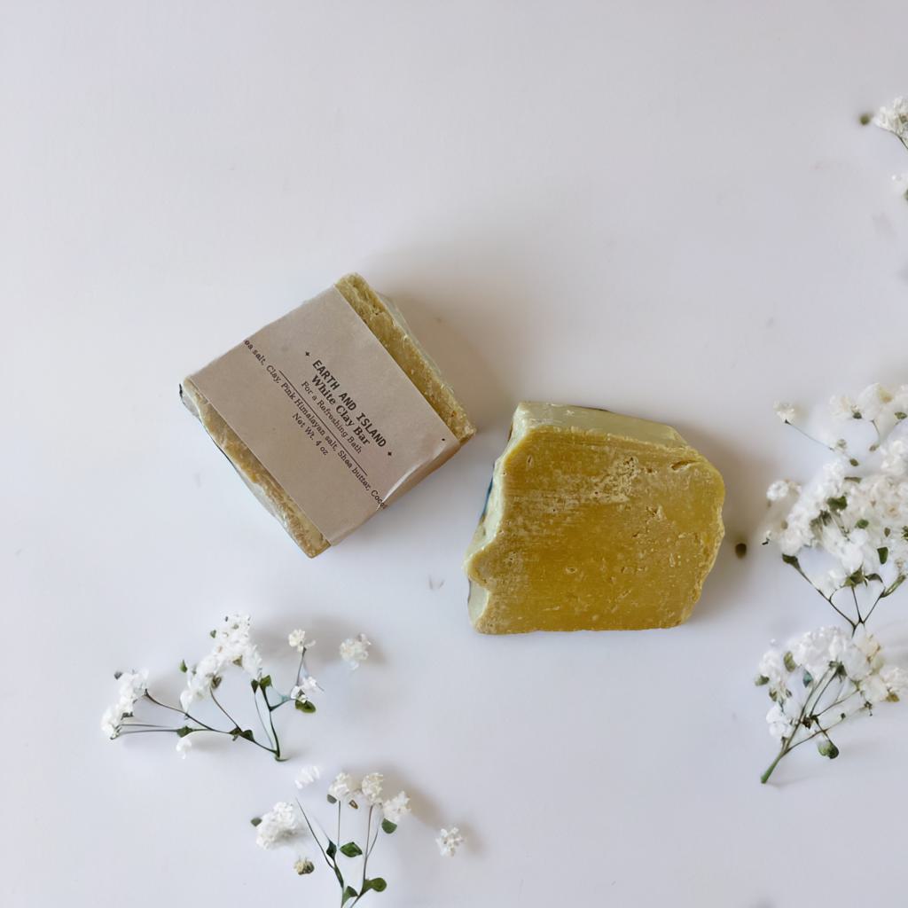 Earth and Island White Clay Bar Soap