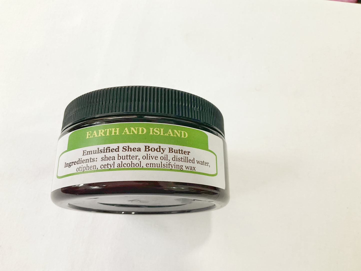 Emulsified Shea Body Butter