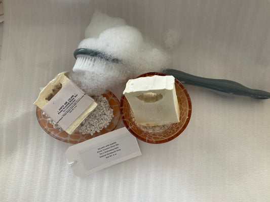 Earth and Island Peony Scented White Soap