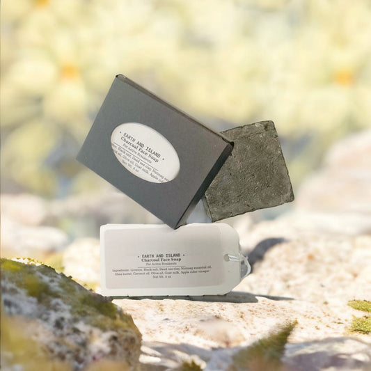 Earth and Island Charcoal Face Soap