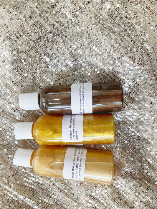 Amber Mist Shimmer Body Oil